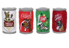 Load image into Gallery viewer, Super Tough Beer and Soda Can Toys with Squeaker
